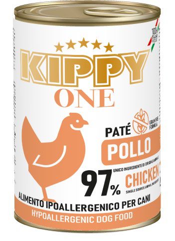 KIPPY ONE DOG ADULT MONOPROTEICA POLLO 400GR (24 UND.)
