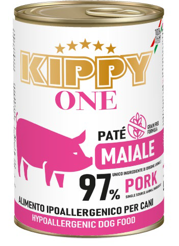 KIPPY ONE DOG ADULT MONOPROTEICA CERDO 400GR (24 UND.)