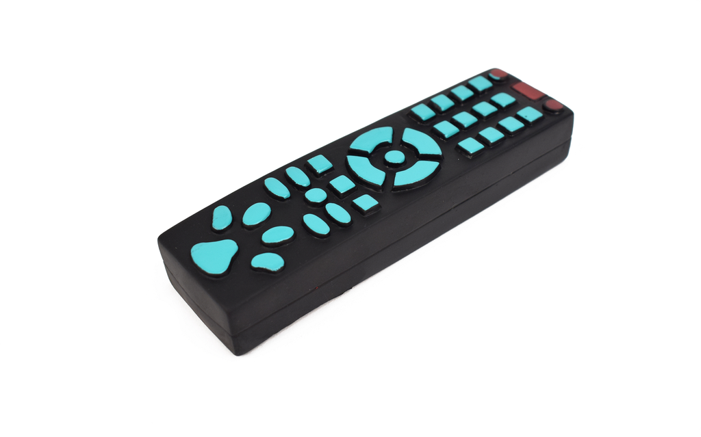 LEO PET JUGUETE DOGTOY MANDO A DISTANCIA DE VINILO 15X4X2,5 CM