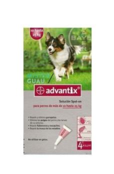 ADVANTIX 4 x 2,5 (DE 10 A 25 KG)