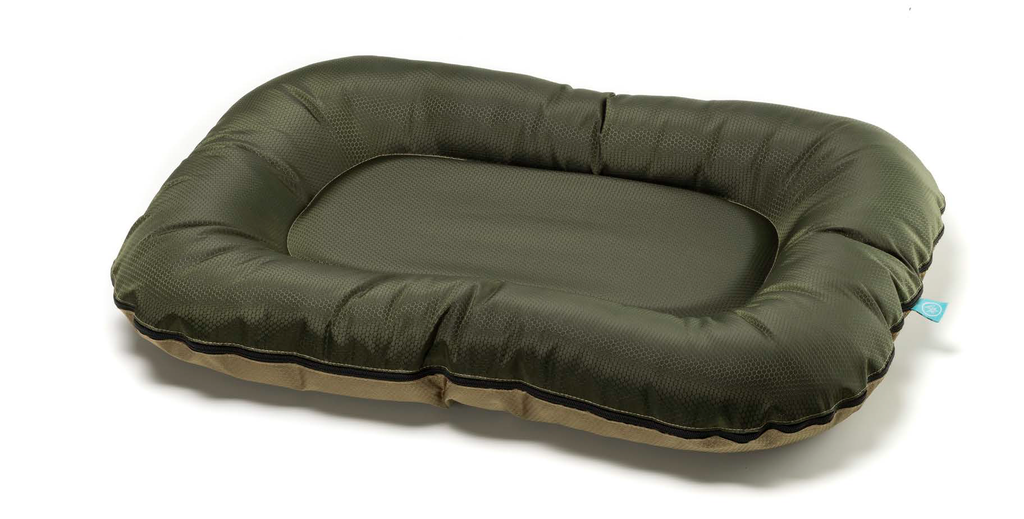 LEO PET COJÍN PLUTONE OXFORD PANAL VERDE/BEIGE 70X100 CM