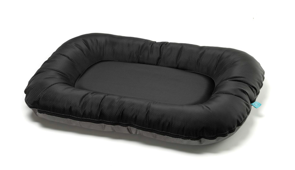 LEO PET COJÍN PLUTONE OXFORD PANAL NEGRO/GRIS 70X100 CM