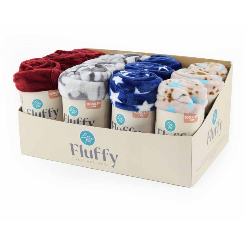 LEO PET MANTA DE FRANELA SURTIDO FANTASIA 100x120 CM