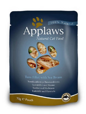 APPLAWS CAT SOBRE ATÚN-BESUGO 12X70GR (12 UND.)