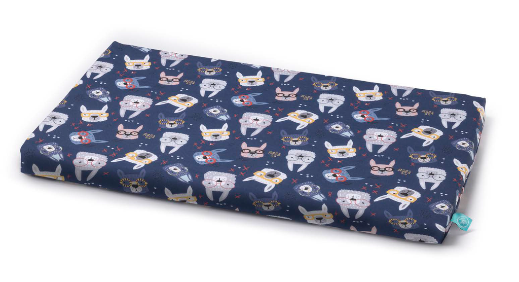 LEO PET COLCHON ESPUMA "MARTE" ESTAMPADO ALPACA 60X100X4H CM