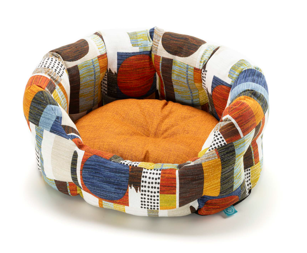 LEO PET CAMA SANTORINI BRANDO 55X45X21H CM