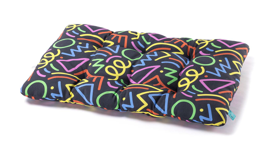LEO PET COJIN RECTANGULAR "BOMBER" FUNNY COLORES 55X85 CM