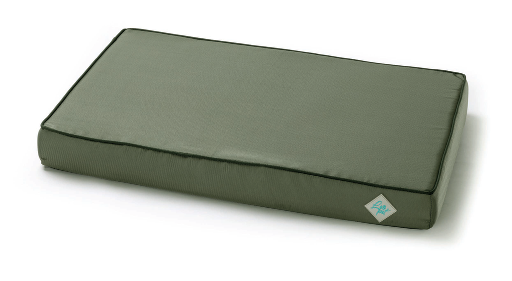LEO PET COLCHÓN ERCOLE EXTRA FUERTE IMPERMEABLE VERDE CON CREMALLERA 60X100X8 CM