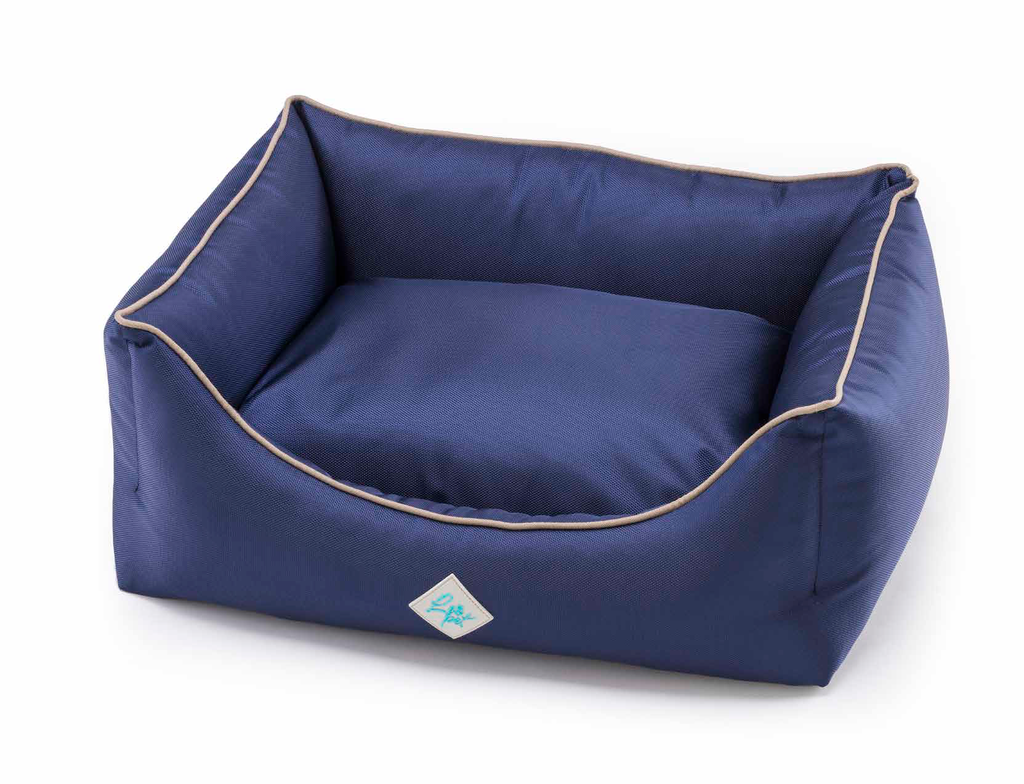 LEO PET CAMA RODI EXTRA FUERTE AZUL IMPERMEABLE F 60X70 CM