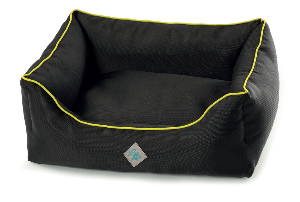 LEO PET COJÍN DESENFUNDABLE RODI OXFORD NEGRO IMPERMEABLE 85X110