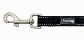 FREEDOG TIRADOR NYLON REFLECT NEGRO 10MM