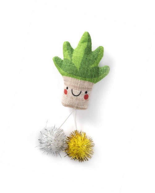 LEO PET JUGUETE PARA GATO "ALOE PON-PON" 10 CM