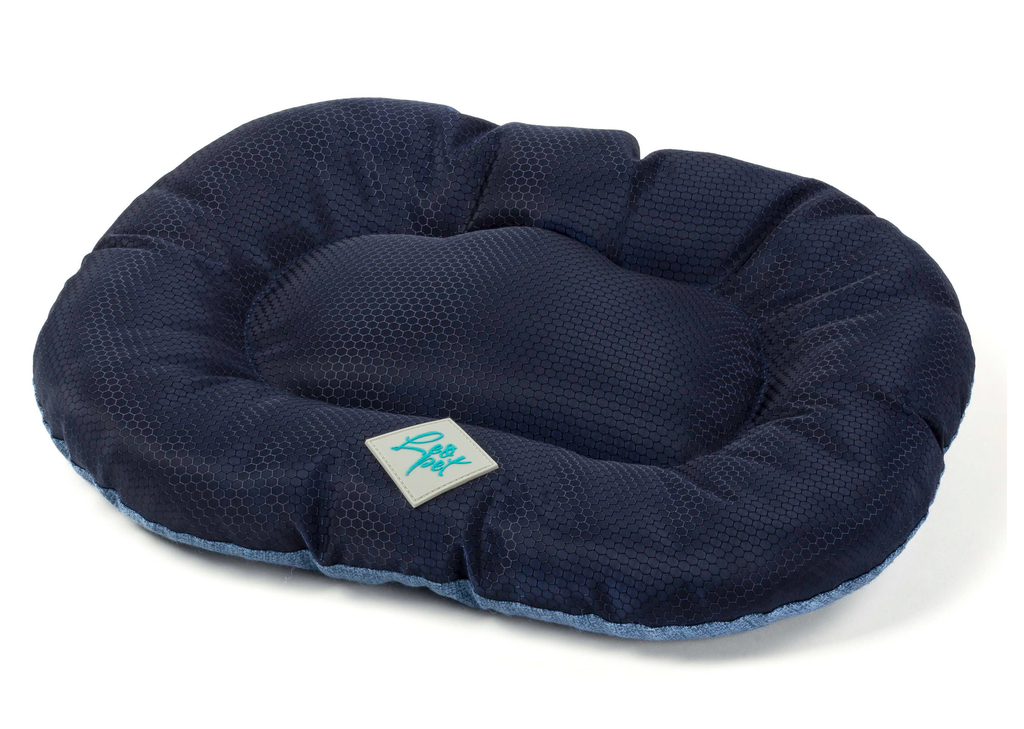 LEO PET JUEGO DE COJINES FLOCONNE 7 PIEZAS AZUL/AZUL CLARO