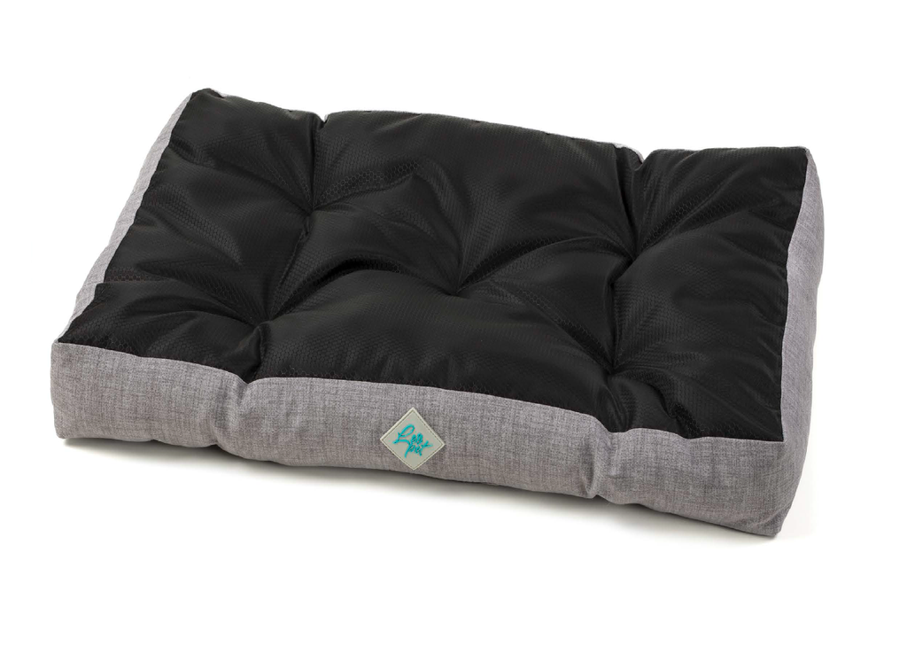 LEO PET COLCHÓN IMPERMEABLE NEGRO 70X50X10 CM