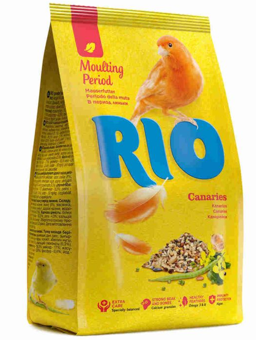RIO ALIMENTO MUDA CANARIOS 500GR (10 UND.)