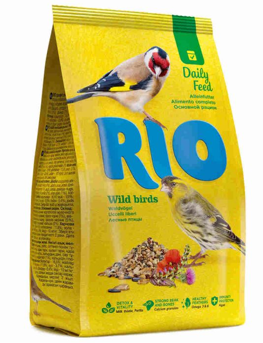 RIO ALIMENTO DIARIO PÁJAROS SALVAJES 500GR (10 UND.)