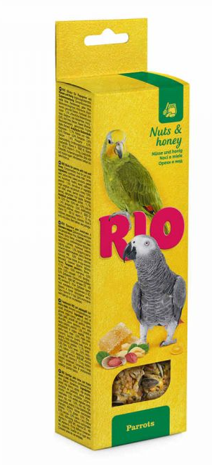 RIO BARRITAS LOROS CON MIEL Y NUECES 2X90GR