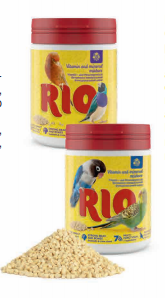 RIO MIX VITAMINAS Y MINERALES CANARIOS, AVES EXOTICAS