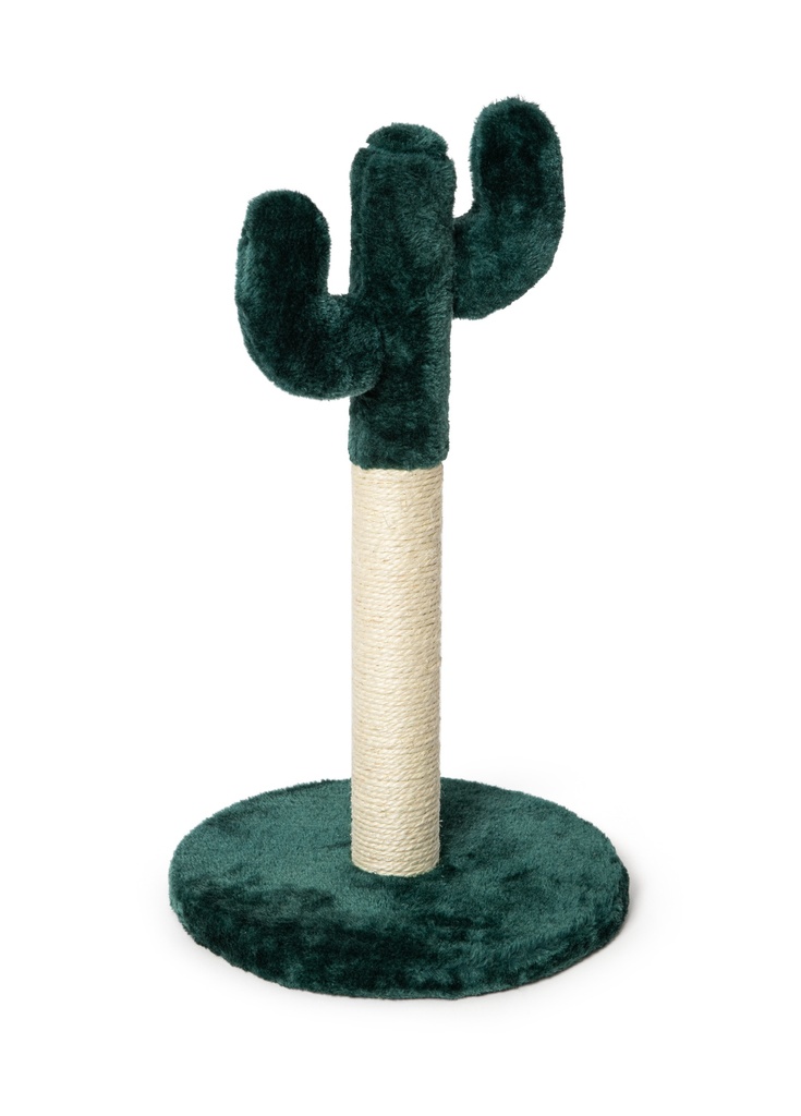 LEO PET RASCADOR GATO CACTUS TREE GREEN 30x30x50 CM