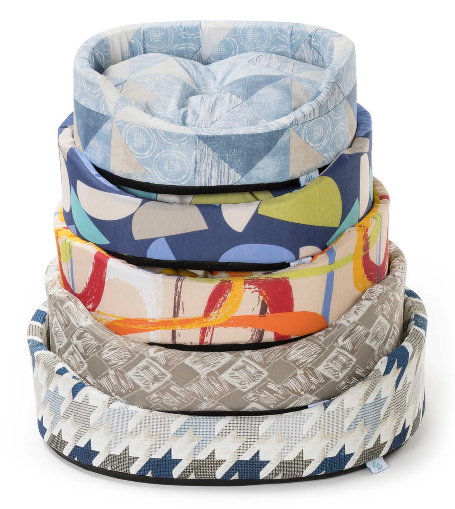 LEO PET JUEGO 5 PIEZAS CARONTE TELAS MIXTAS