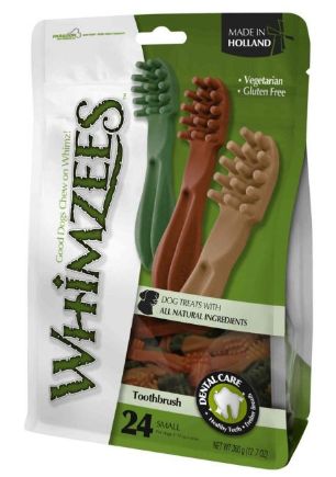 WHIMZEES CEPILLO 8,6 CM TALLA-S (BOLSA 24 UND.)