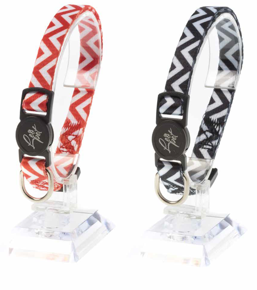 LEO PET COLLAR GATO ESTAMPADO MOSAICO COLOR VARIADO
