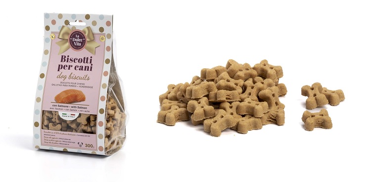 LEO PET GALLETAS DE SALMÓN BOLSA 300 G (8 UND.)