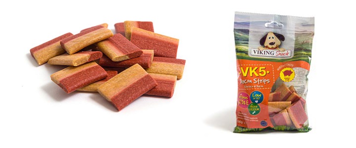 LEO PET SNACK BACON STRIPS 150gr (12 UND.)
