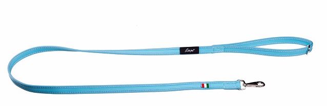 LEOPET CORREA PVC TALLA 1, CM.115 AZUL CIELO