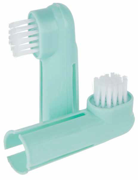 LEO PET CEPILLOS DE DIENTES APLICABLES EN EL DEDO 2 PIEZAS 6 CM (3 UND.)