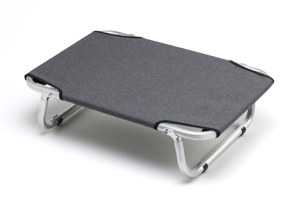 LEO PET CAMA METÁLICA GRIS 50X80CM 