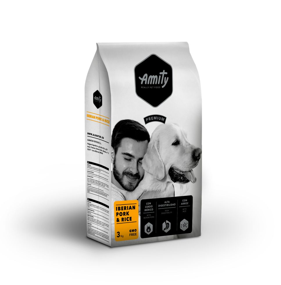 AMITY DOG PREMIUM ADULT IBERIAN PORK 4KG - PVP 10€