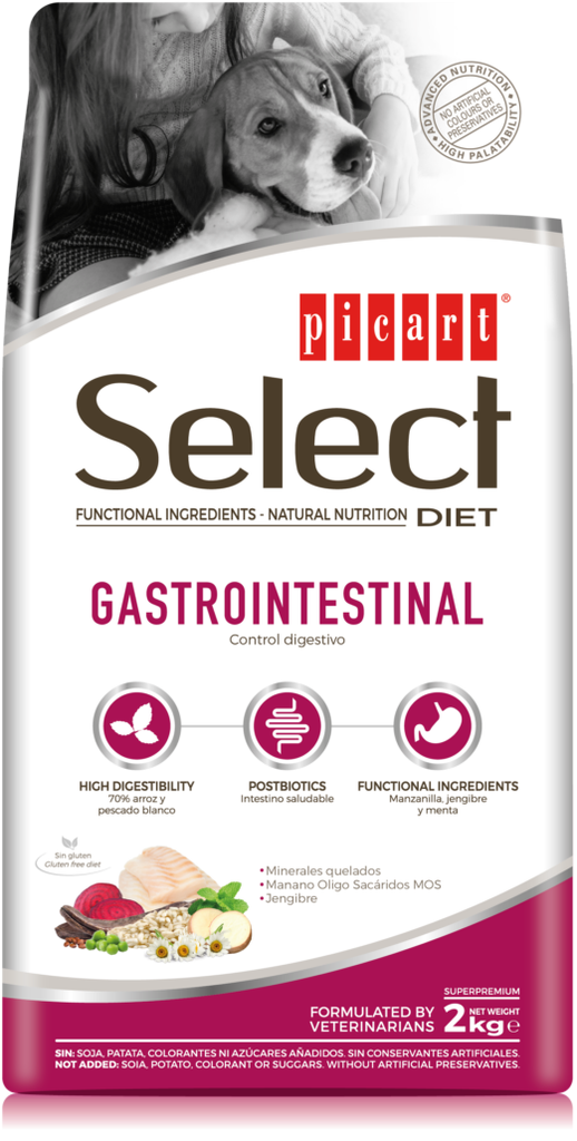 PICART SELECT DIET GASTROINTESTINAL 2KG