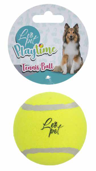 LEO PET PELOTA DE TENNIS 10CM