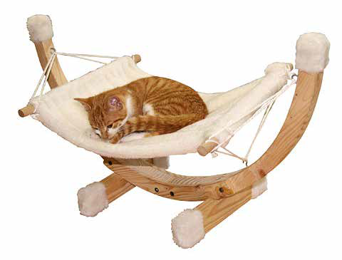 LEO PET HAMACA SIESTA CON ASIENTO SUAVE 73X36X34CM