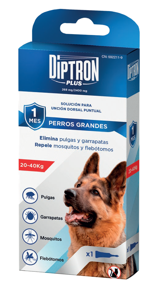 DIPTRON PLUS PERRO +20KG 