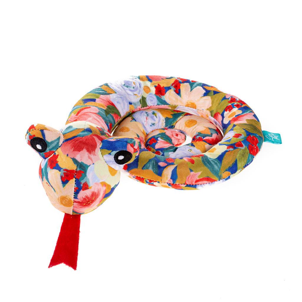 LEO PET JUGUETE DE LONA COLECCIÓN JARDIN "SERPIENTE" 26CM