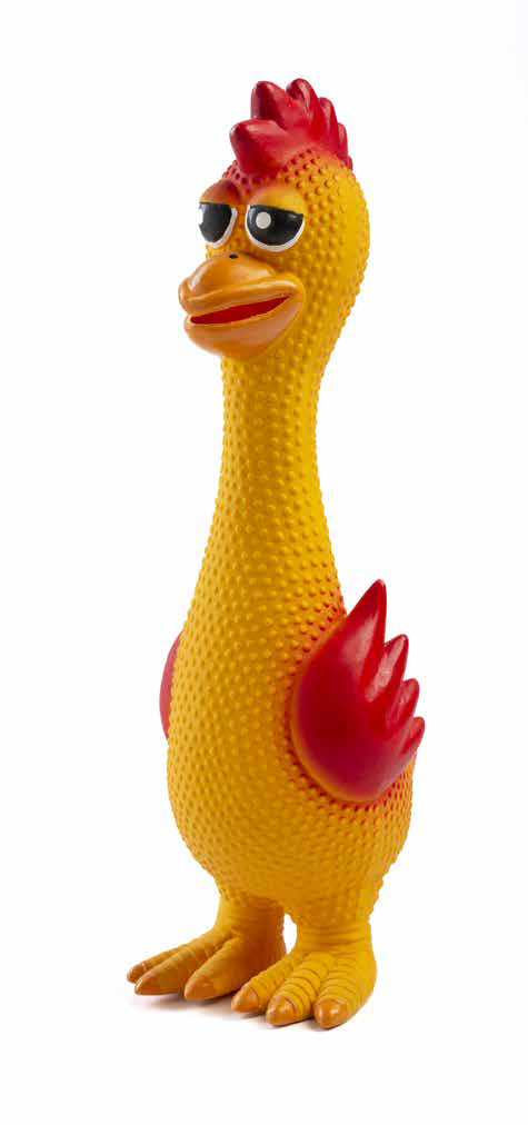 LEO PET JUGUETE GALLO DE LÁTEX 25CM 