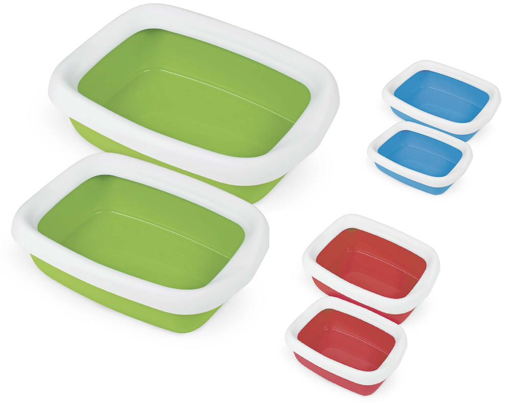 LEO PET ARENERO "BETA" CON MARCO COLORES SURTIDOS TS 43x31x12CM