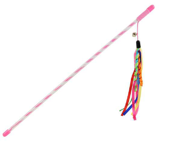 LEO PET VARITA DE COLORES CON TIRAS GATO PACK 16U
