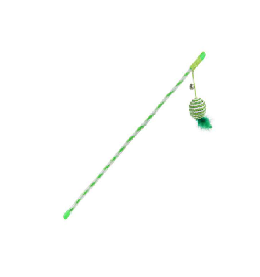 LEO PET VARITA DE COLORES BOLA Y PLUMA GATO PACK 16U