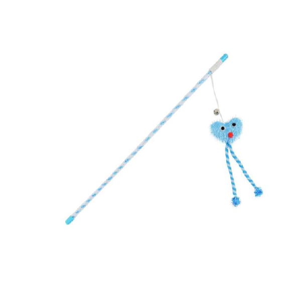 LEO PET VARITA DE COLORES CON CUERDA Y PELUCHE PACK 16U