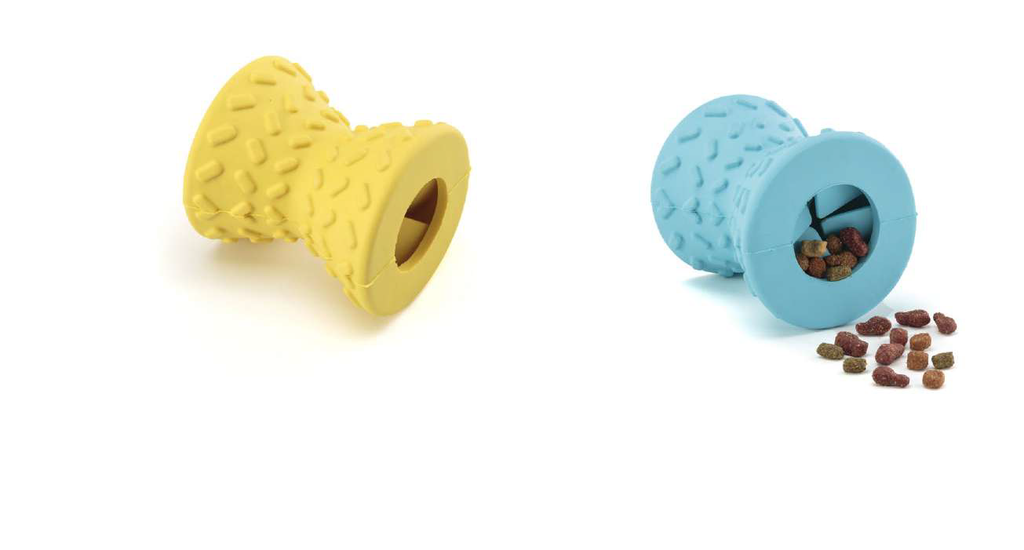 LEO PET DISPENSADOR SNACK GOMA RELOJ DE ARENA COLORES SURTIDOS P.V.P 6,16€