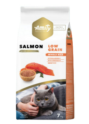 [04GA007000.0007.0060] AMITY CAT LOW GRAIN ADULT SALMÓN 7KG