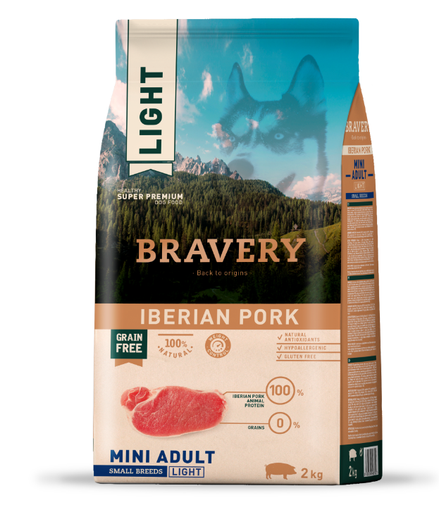 [04PE002000.0006.0192] BRAVERY DOG MINI ADULT LIGHT 2KG
