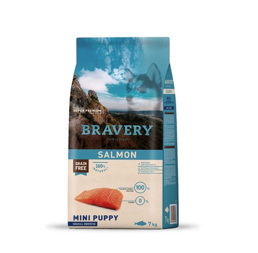 [04PE007000.0007.0060] BRAVERY DOG MINI PUPPY SALMÓN  7KG