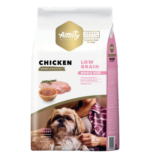 [04PE007000.0018.0060] AMITY DOG LOW GRAIN MINI ADULT CHICKEN 7KG
