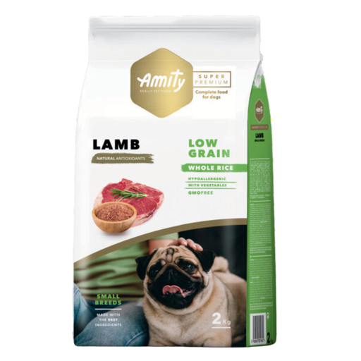 [04PE007000.0020.0060] AMITY DOG LOW GRAIN MINI ADULT LAMB 7KG