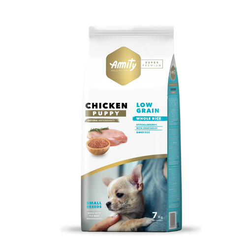 [04PE007000.0022.0060] AMITY DOG LOW GRAIN MINI PUPPY 7KG