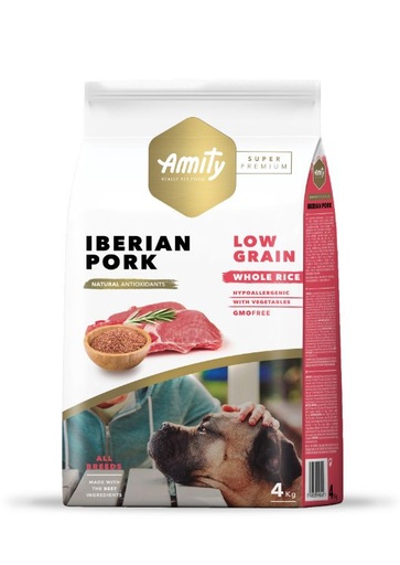 [04PE014000.0002.0032] AMITY DOG LOW GRAIN ADULT IBERIAN PORK 14KG